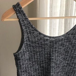 Sweater tank top